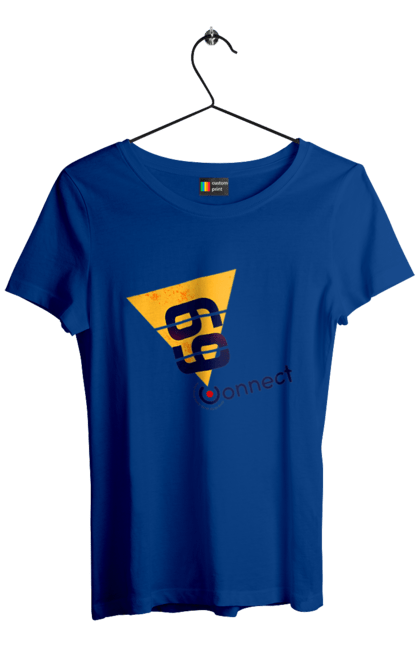 Women`s t-shirt with prints 69  is a contact. Contact, joke, sex. 2070702