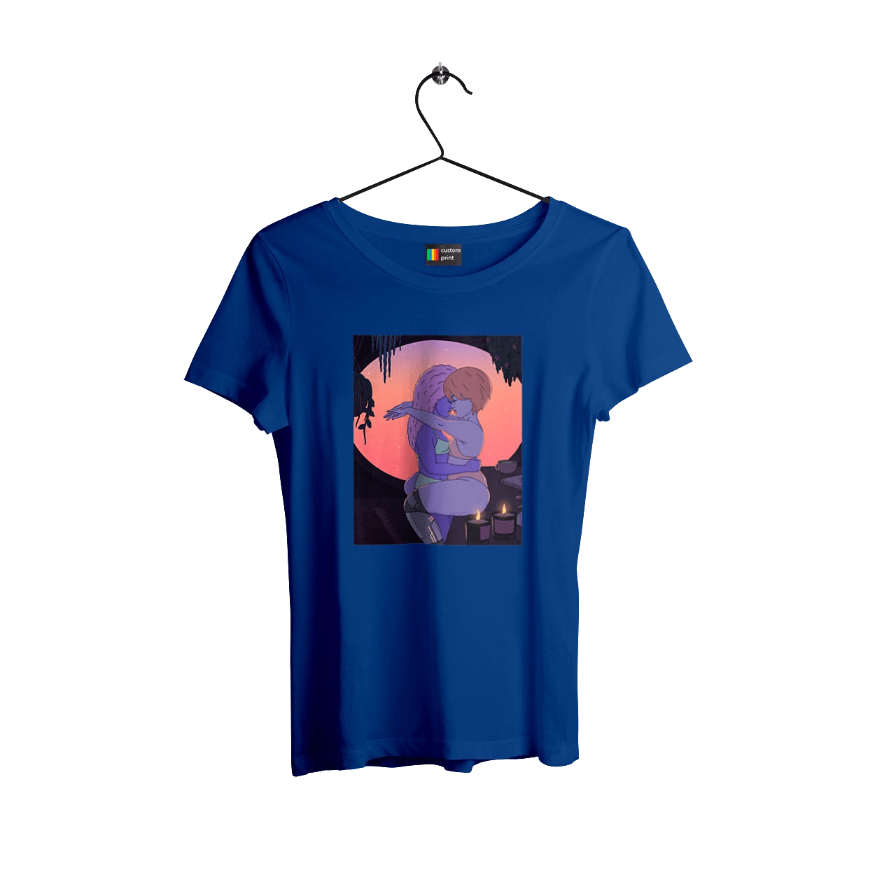 Фіолетові Дівчата Обіймаються