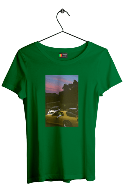 Футболка жіноча з принтом "Авто". 2022, авто, автомобілі, механик, стиль. 2070702