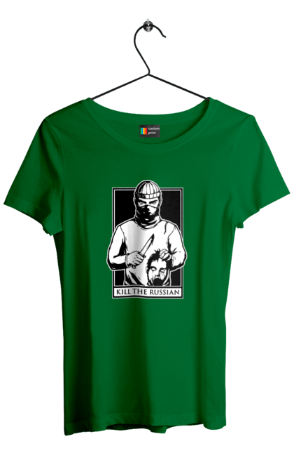 Women`s t-shirt with prints Kill the russian. Kill, kill the russian, kill the russian instagram, olx, russian, the. 2070702