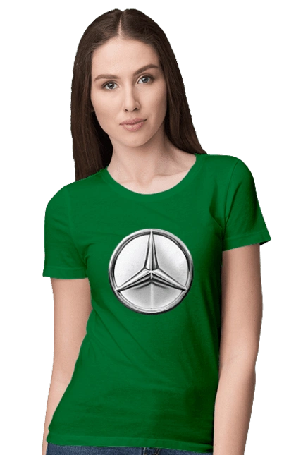 Mercedes Benz Logo Metallic