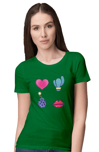 Серце, Кактус, Бомба, Губи