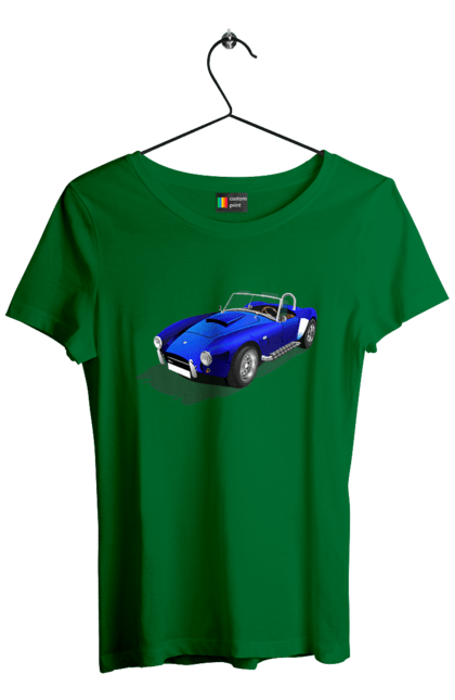 Футболка жіноча з принтом "Автомобіль". Авто, автомобиль, класика, старовинна машина, старовинний. 2070702