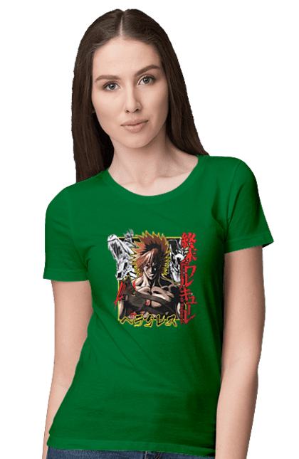 Women's t-shirt with prints Record of Ragnarok Hercules. Anime, anime, hercules, manga, record of ragnarok. 2070702