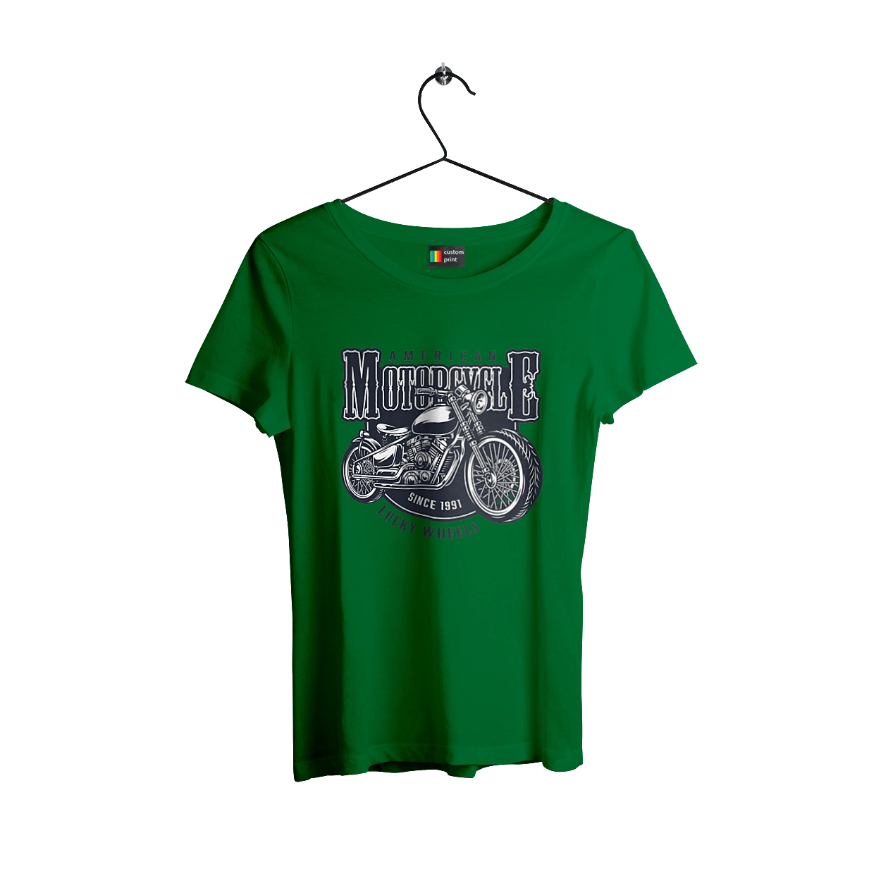 Крутой винтажный мотоцикл