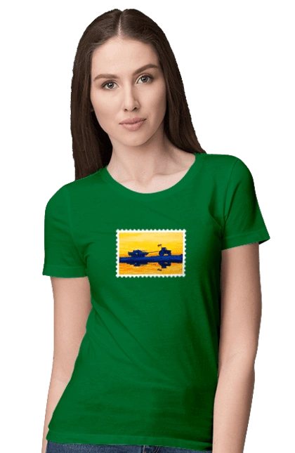 New brand, tractor pulling tank