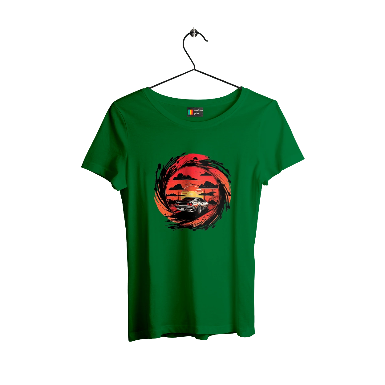 Феррари на закате