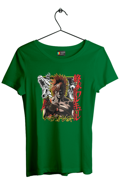 Women's t-shirt with prints Record of Ragnarok Hercules. Anime, anime, hercules, manga, record of ragnarok. 2070702