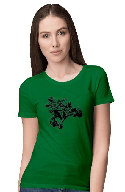 Людина На Квадроциклі Чорний