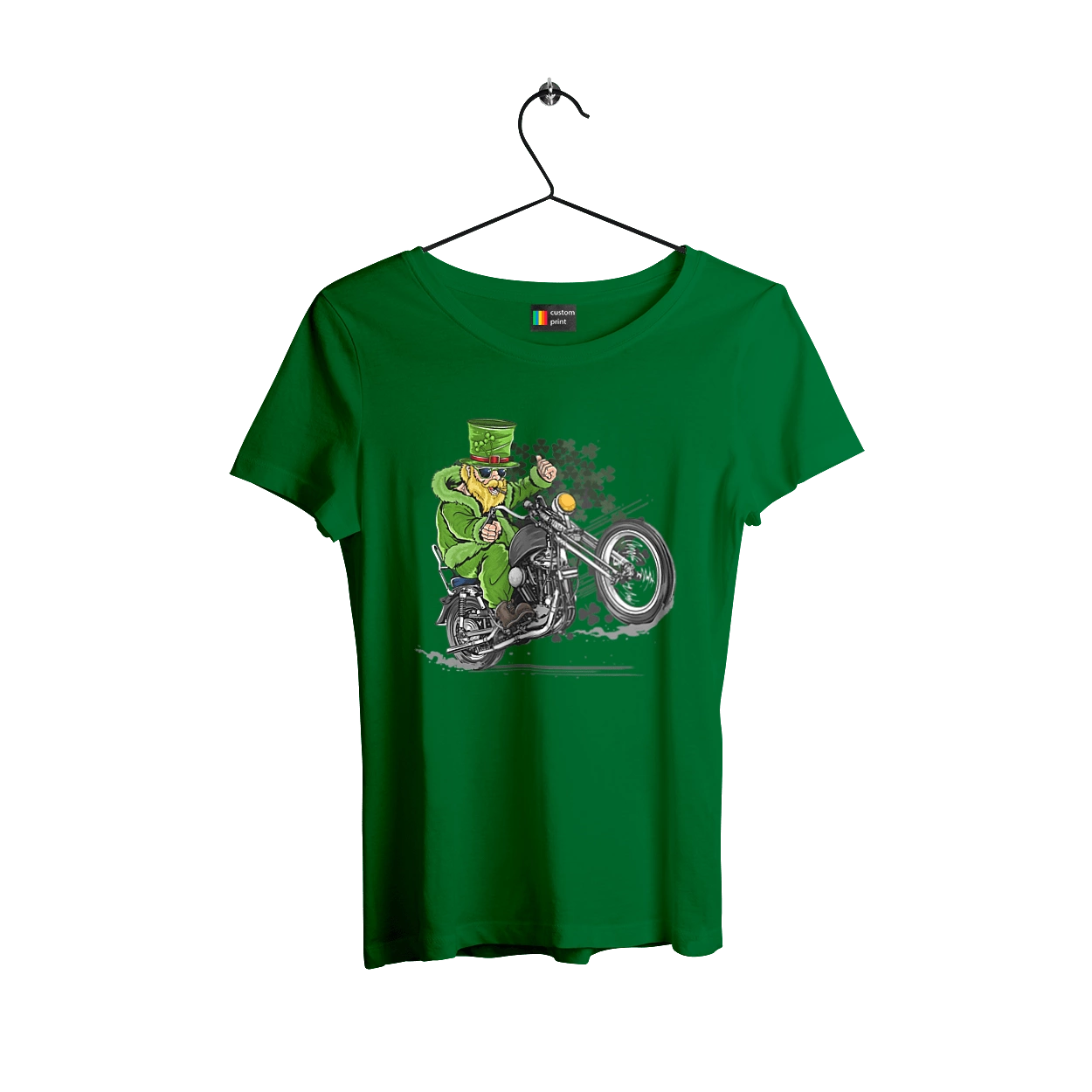 Patrick On A Motorcycle