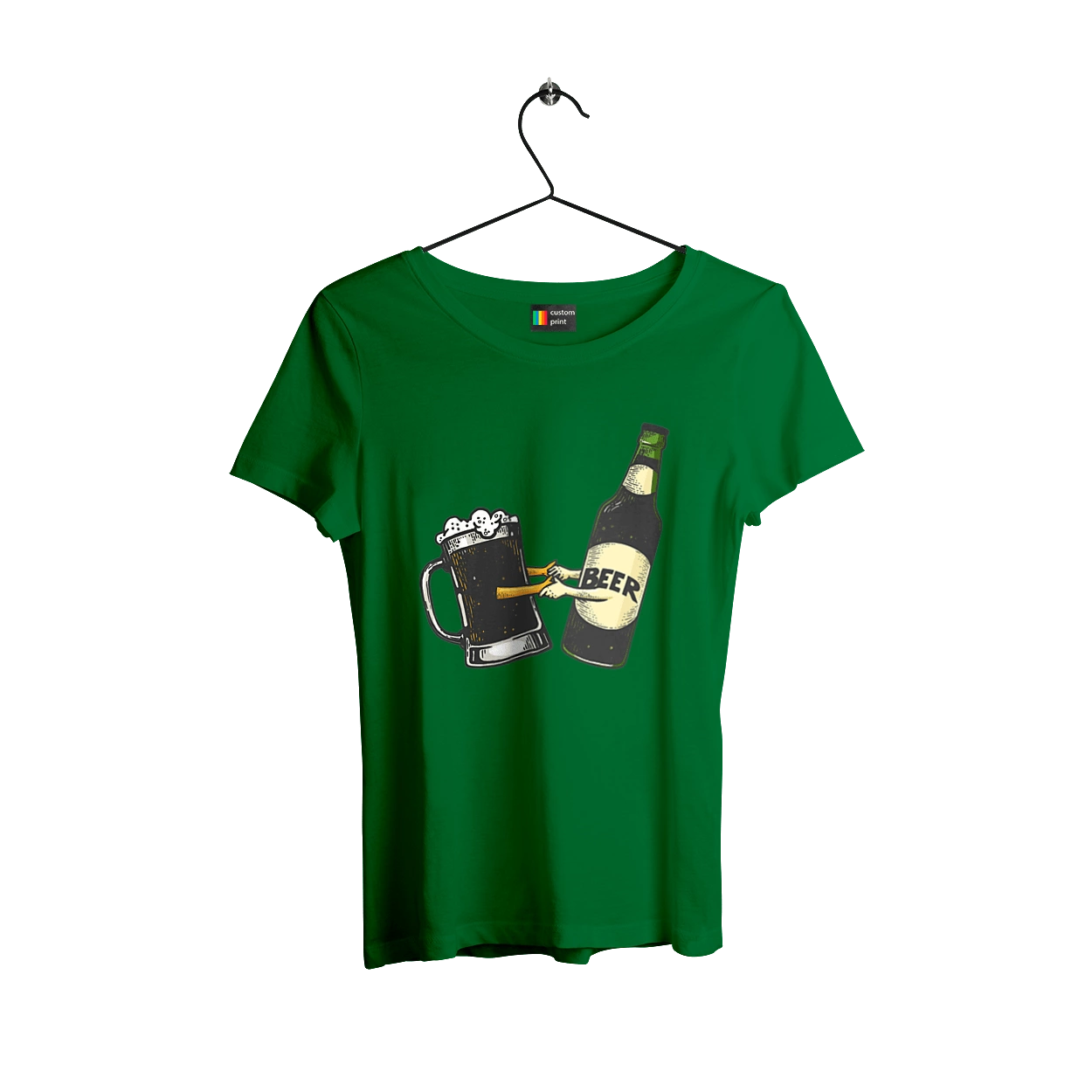 Пляшка Пива З Келихом Пива