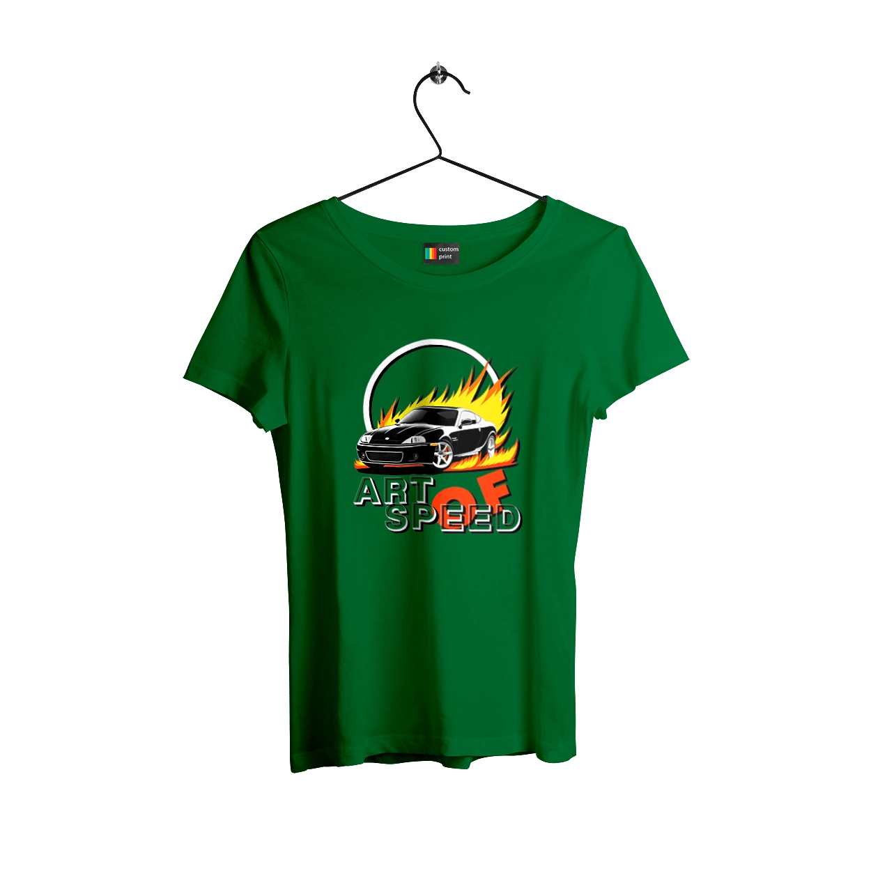 Машина в огне