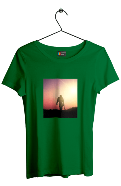 Футболка жіноча з принтом "Патріот". Патриот, патриотизм, победа, украина, украинец. 2070702