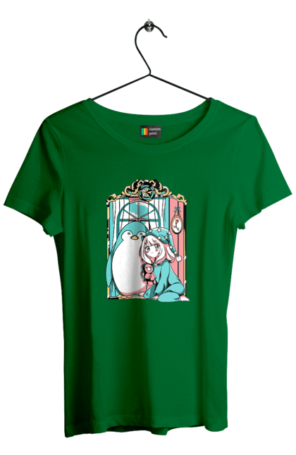 Women`s t-shirt with prints Spy x Family Anya. Anime, anya, loid, manga, spy x family, yor. 2070702