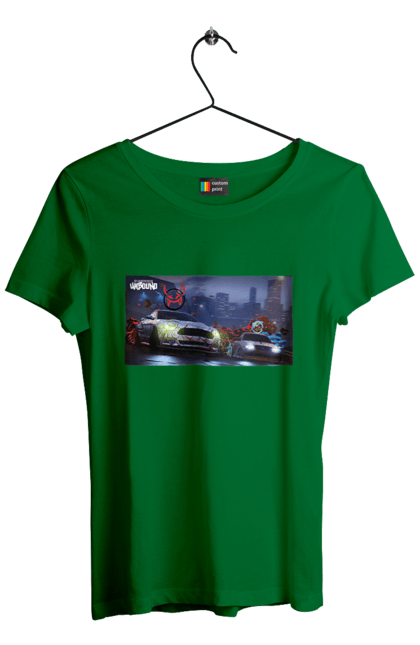 Women`s t-shirt with prints Need for Speed Unbound. Heat, need, need for speed, nfs, speed, unbound. 2070702