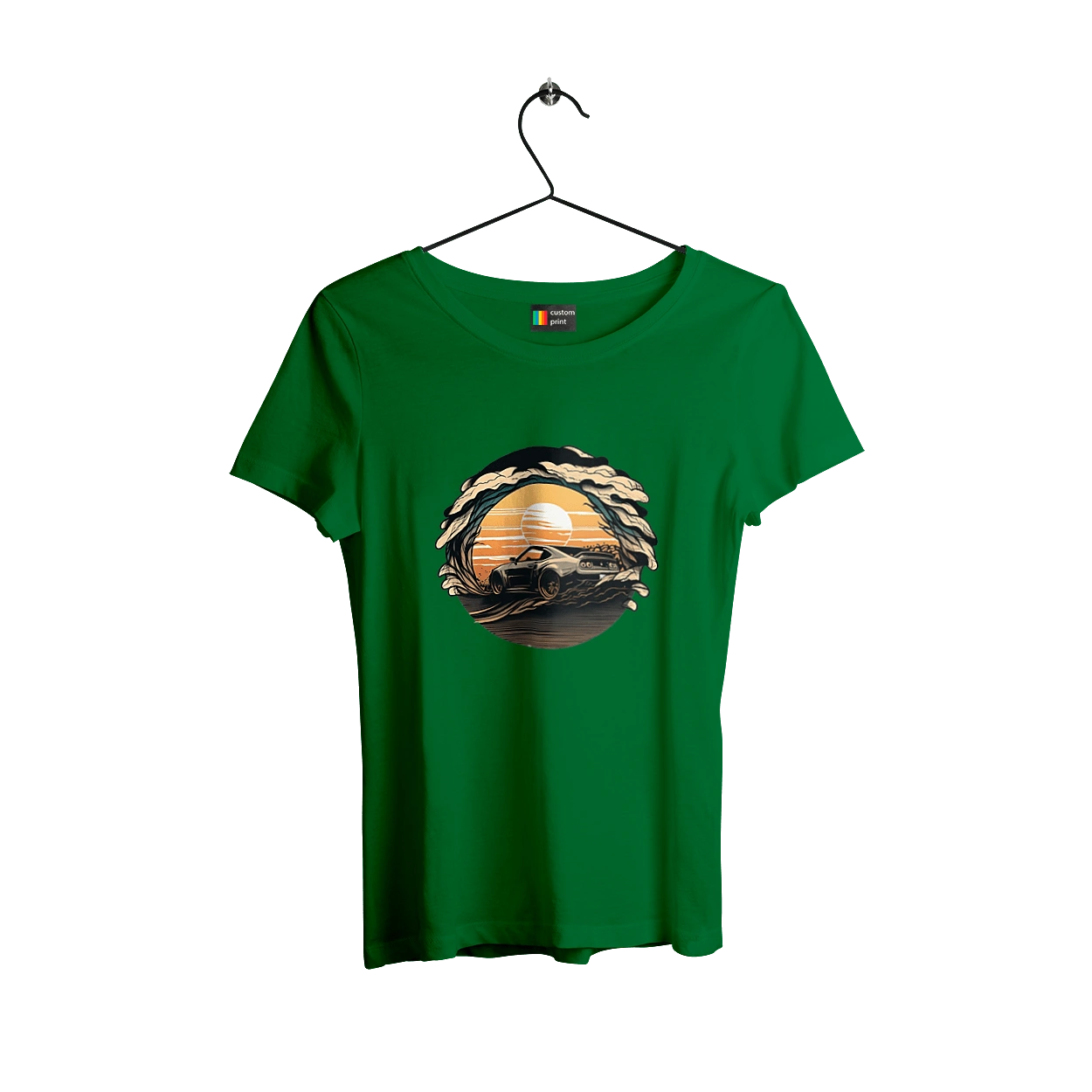 Додж на заході сонця