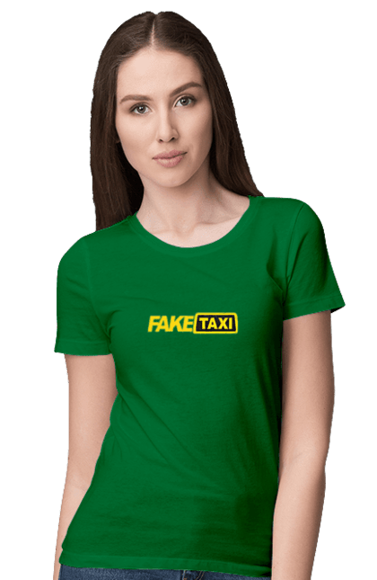 Футболка жіноча з принтом "Fake taxi". Fake taxi, porn hub, зсу, порно хаб, порнохаб, прапор, приколы, фак такси, фак таксі, фейк такси. futbolka.stylus.ua