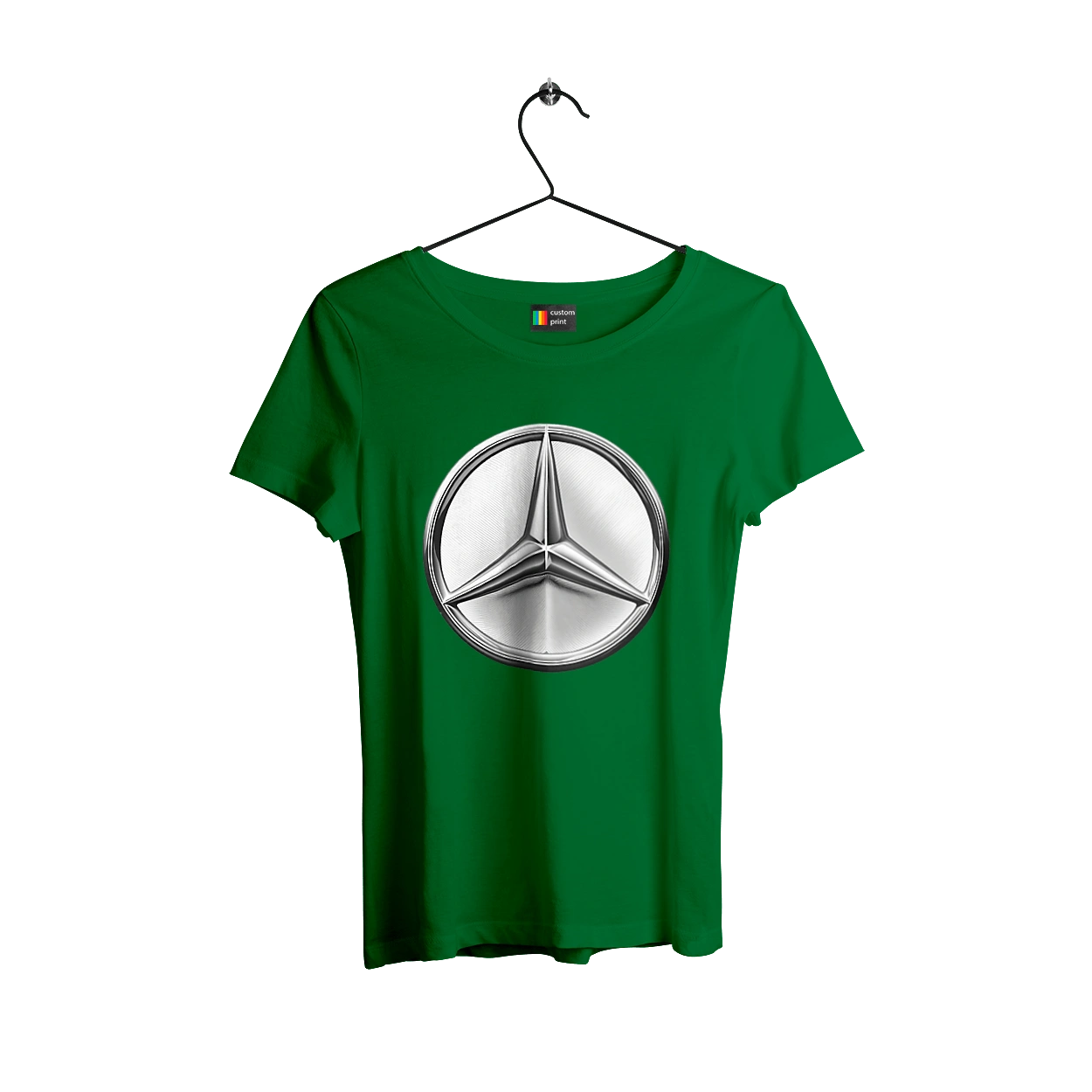 Mercedes Benz Logo Metallic