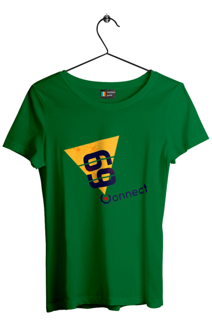 Women`s t-shirt with prints 69  is a contact. Contact, joke, sex. 2070702