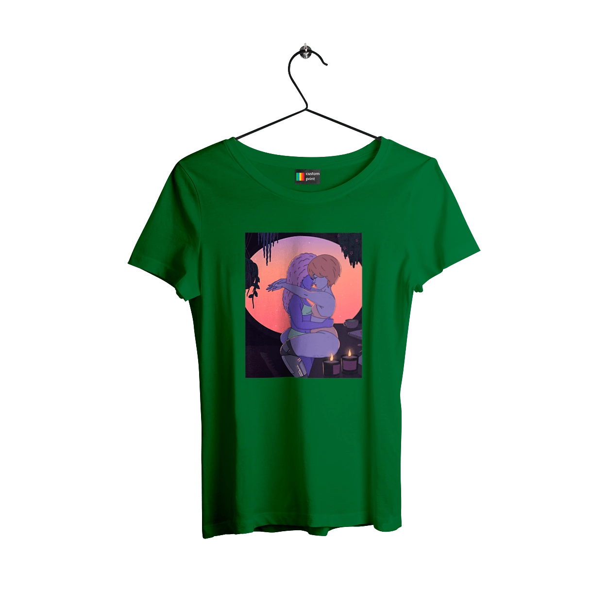 Фіолетові Дівчата Обіймаються