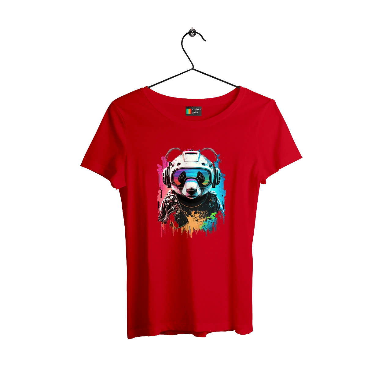 Панда в VR шолом