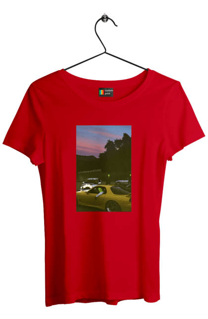 Футболка жіноча з принтом "Авто". 2022, авто, автомобілі, механик, стиль. 2070702