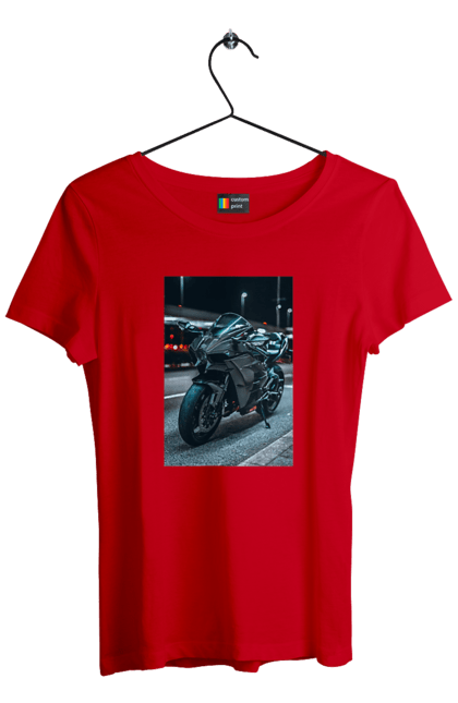 Футболка жіноча з принтом "Мото цитаты". Байк, мото, спорт, цитаты. 2070702