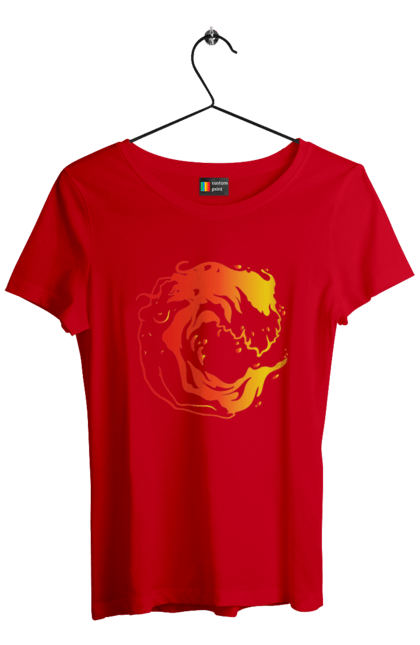 Women`s t-shirt with prints Girl wave. Girl, sea, wave. 2070702