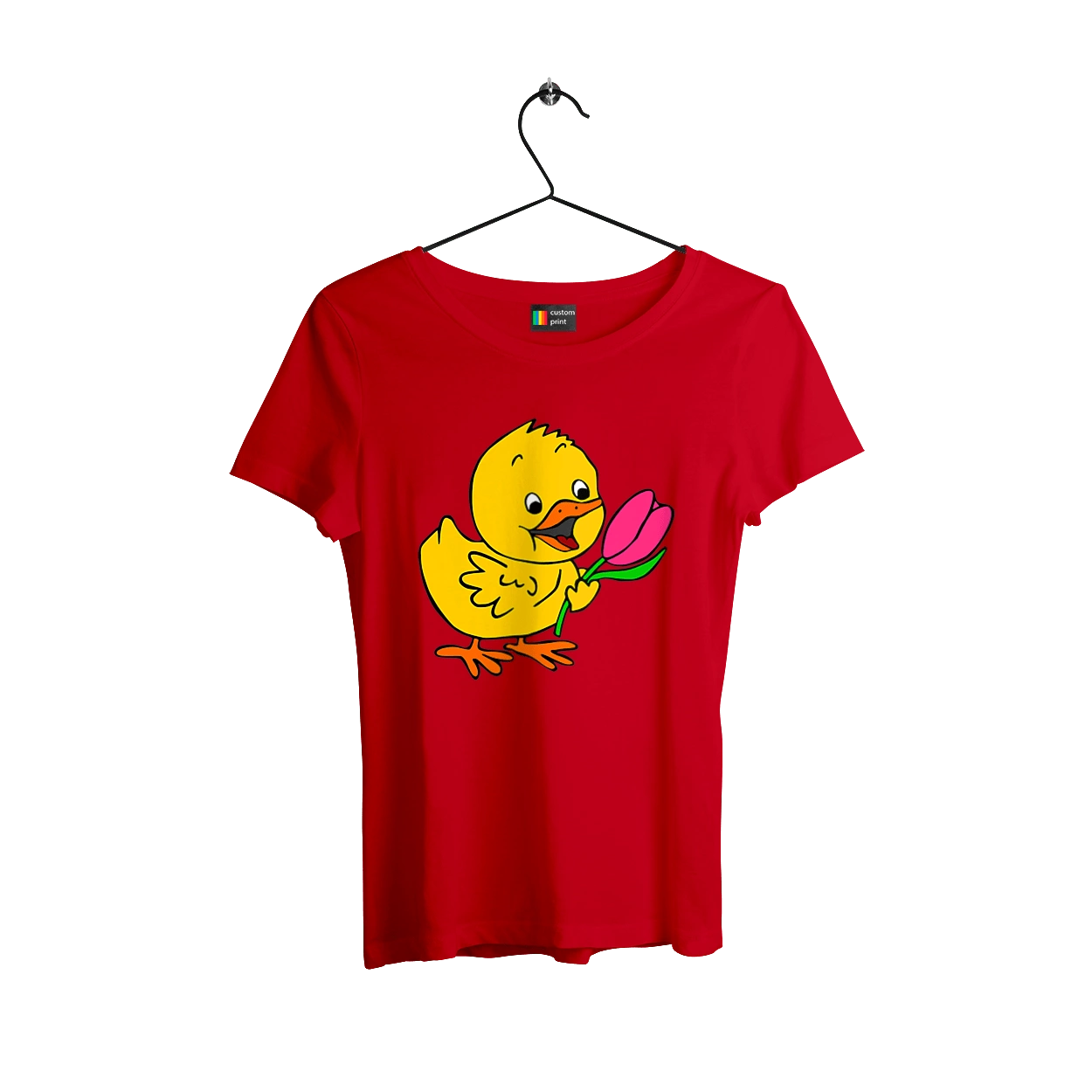 Chicken With A Tulip