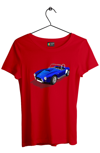 Футболка жіноча з принтом "Автомобіль". Авто, автомобиль, класика, старовинна машина, старовинний. 2070702