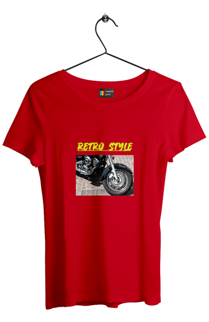 Women`s t-shirt with prints Moto2. Bike, motorbike, retro, road, speed, style. 2070702