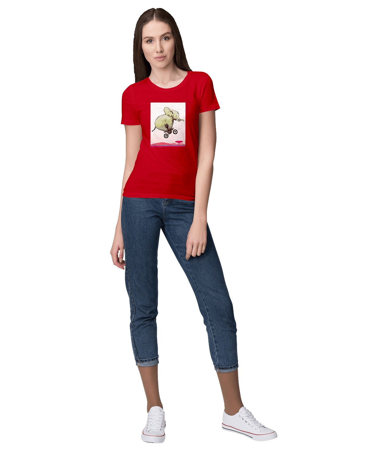 Elephant On A Motorcycle