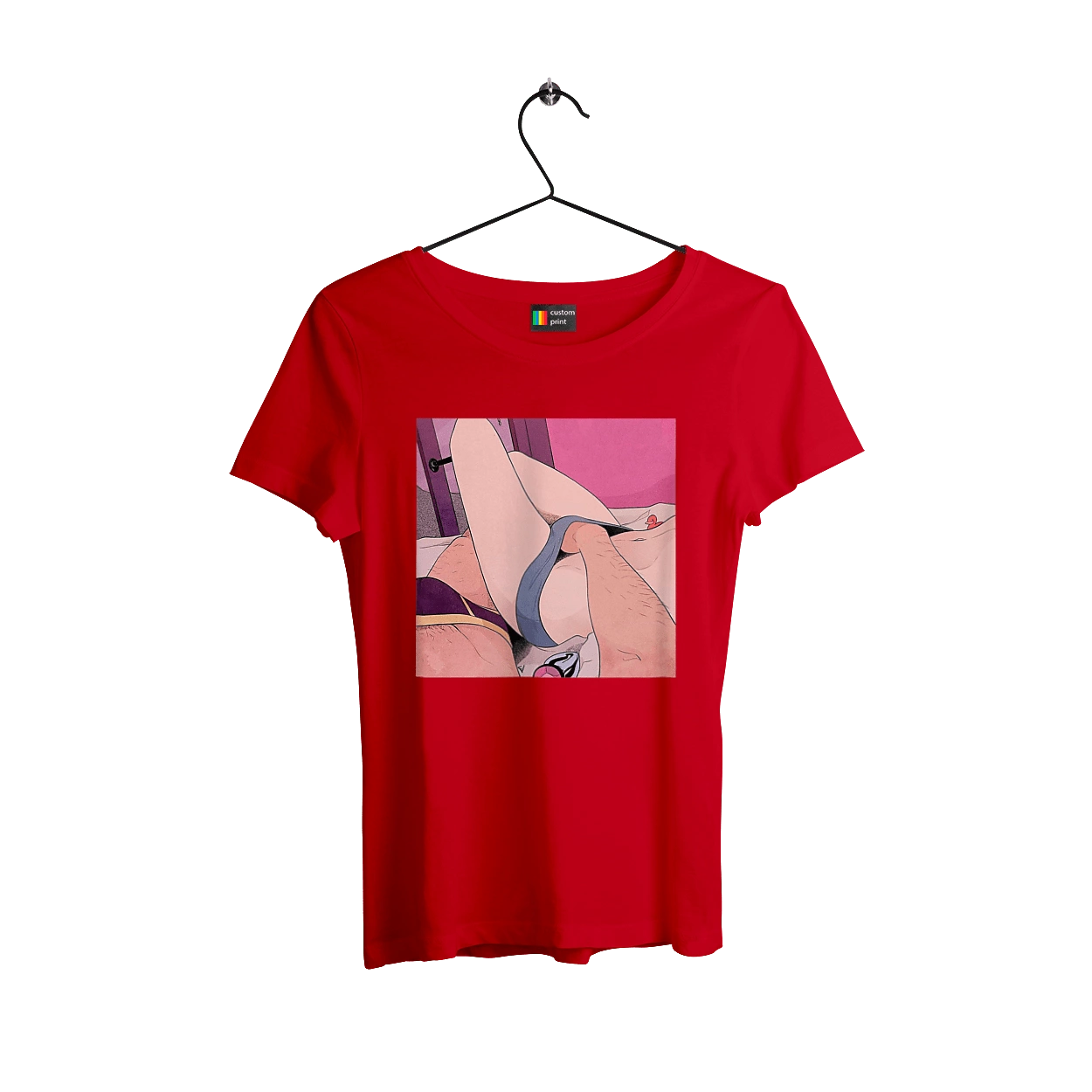 Male Hand In Women's Panties