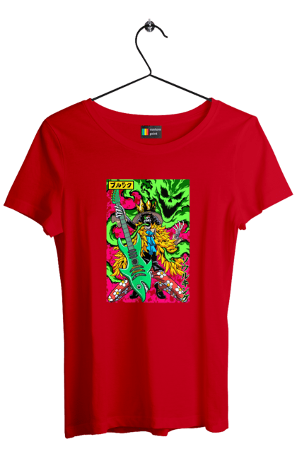 Women`s t-shirt with prints One Piece Brook. Anime, brook, manga, one piece, soul king, straw hat pirates. 2070702