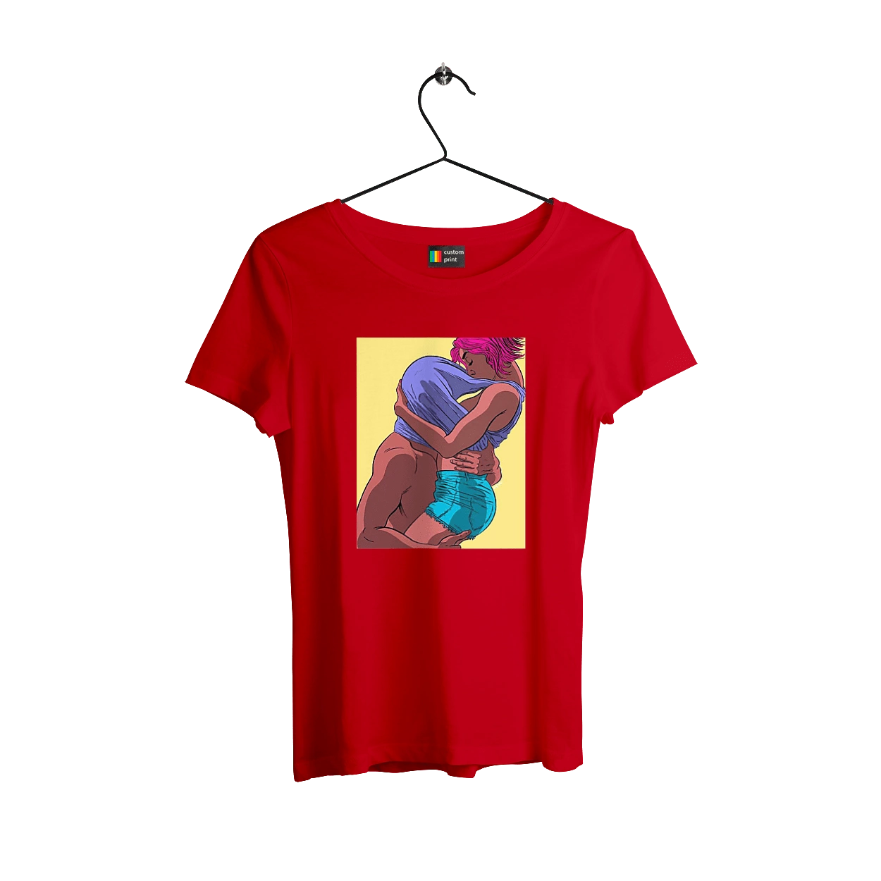 Man Under The T-Shirt In Girls