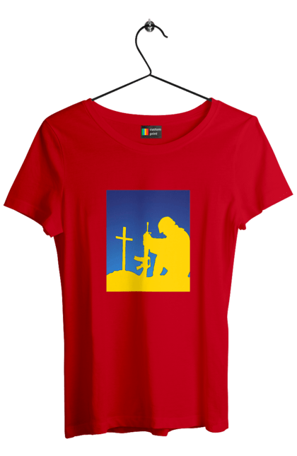 Футболка жіноча з принтом "Патріот". Патриот, патриотизм, победа, свобода, украина, украинец. 2070702