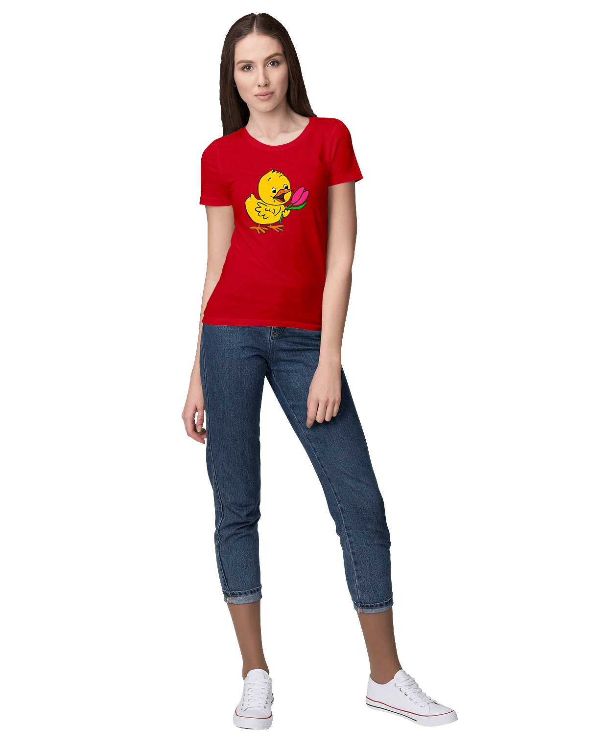 Chicken With A Tulip