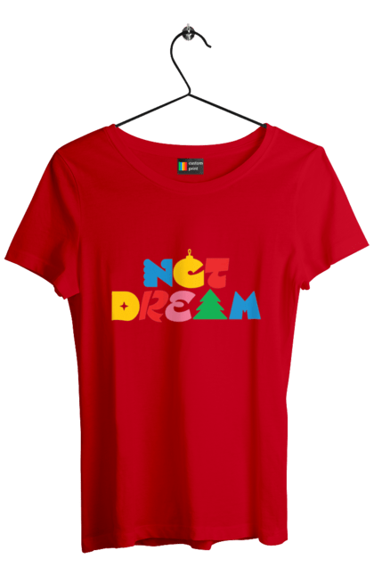 Футболка жіноча з принтом "NCT Dream". K pop, nct, nct dream, sm entertainment, група, к-поп, музика, музичний гурт. 2070702