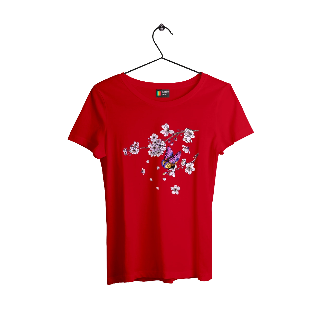 Butterfly And Sakura