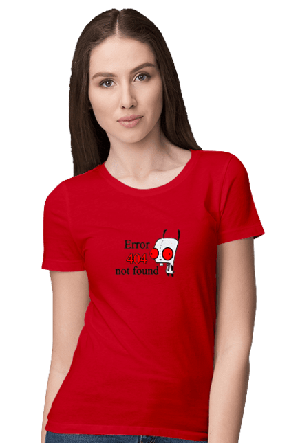 Футболка жіноча з принтом "Помилка не знайдена". Angular, c, css, html, it, javascript, jquery, php, python, react, svelt, vue, айтишник, айті, гумор, код, кодувати, прогер, програміст, програмісти, ти ж, ти ж програміст, тиж програміст. 2070702