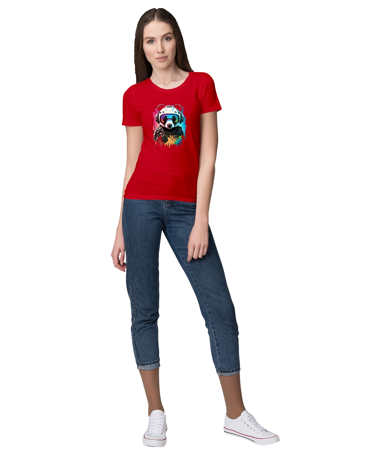 Панда в VR шолом