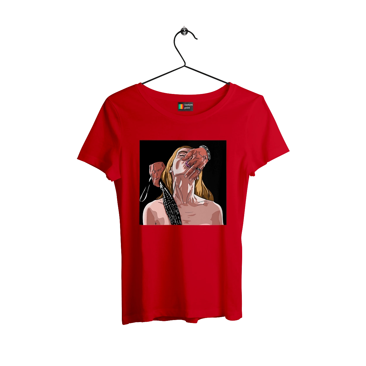 Girl Captive Man With Whips