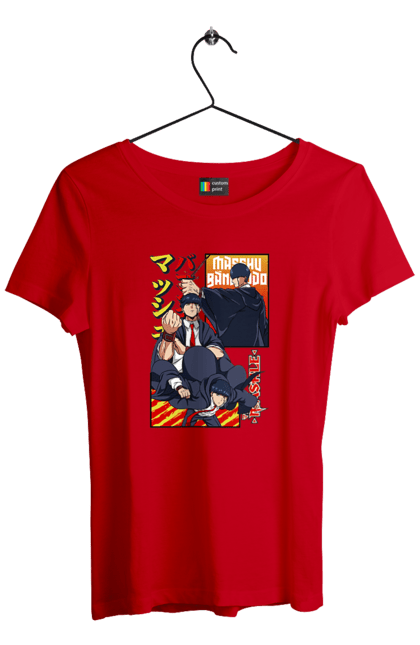 Women's t-shirt with prints Magic and Muscles Mash Burnedead. Adventure, comedy, magic and muscles, manga, mash burnedead. 2070702