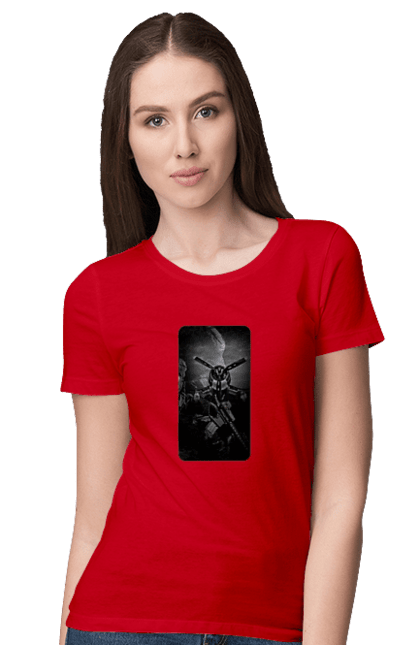 Футболка жіноча з принтом "Слава зсу". Гвинтівка, зброя, літак, перемога, солдат, україна. 2070702