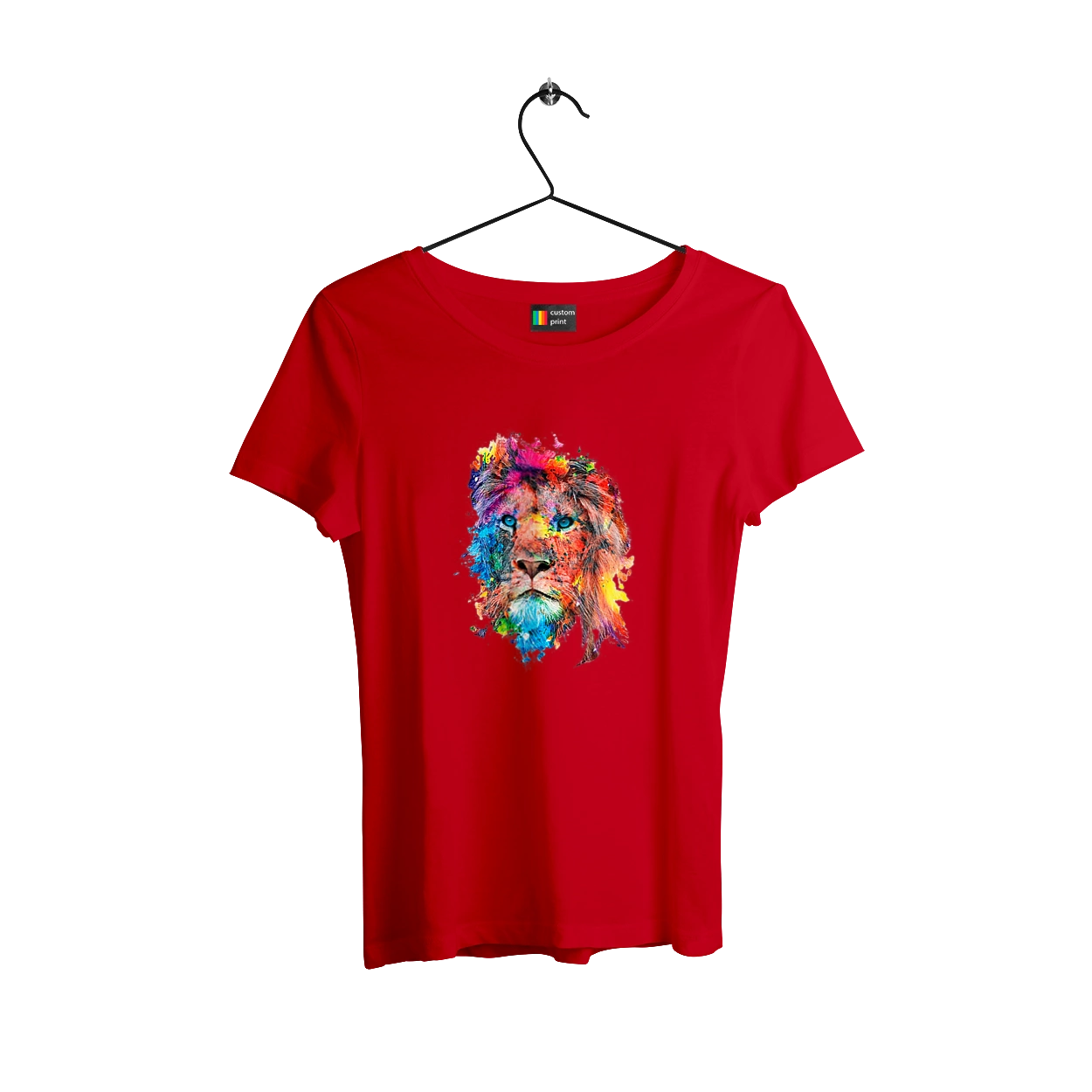 Лев із фарби