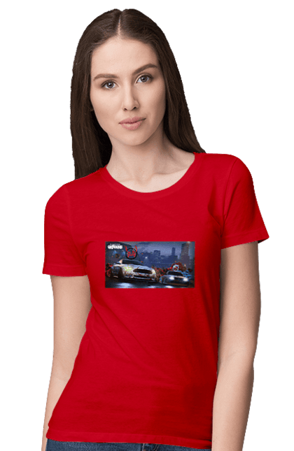 Women`s t-shirt with prints Need for Speed Unbound. Heat, need, need for speed, nfs, speed, unbound. 2070702
