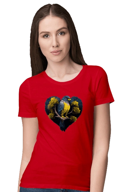 Blue and yellow falcon