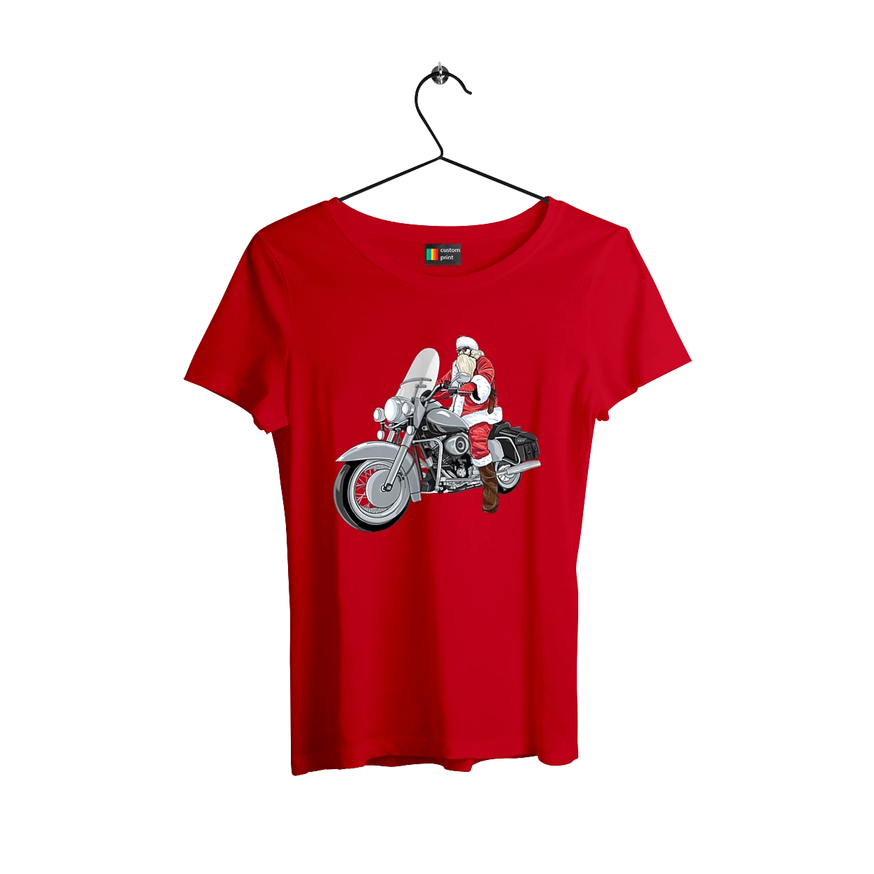 Santa On A Motorcycle