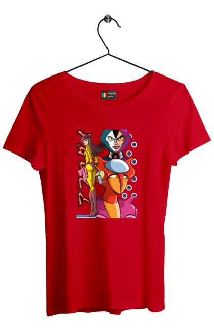 Women's t-shirt with prints Mazinger Z Aphrodite. Anime, aphrodite, manga, mazinger z, mecha, robots. 2070702