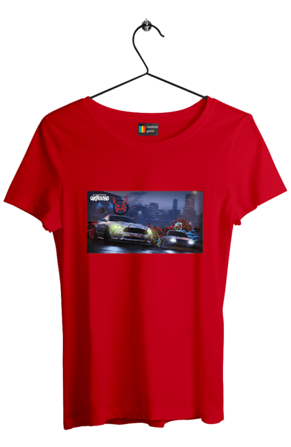 Women`s t-shirt with prints Need for Speed Unbound. Heat, need, need for speed, nfs, speed, unbound. 2070702